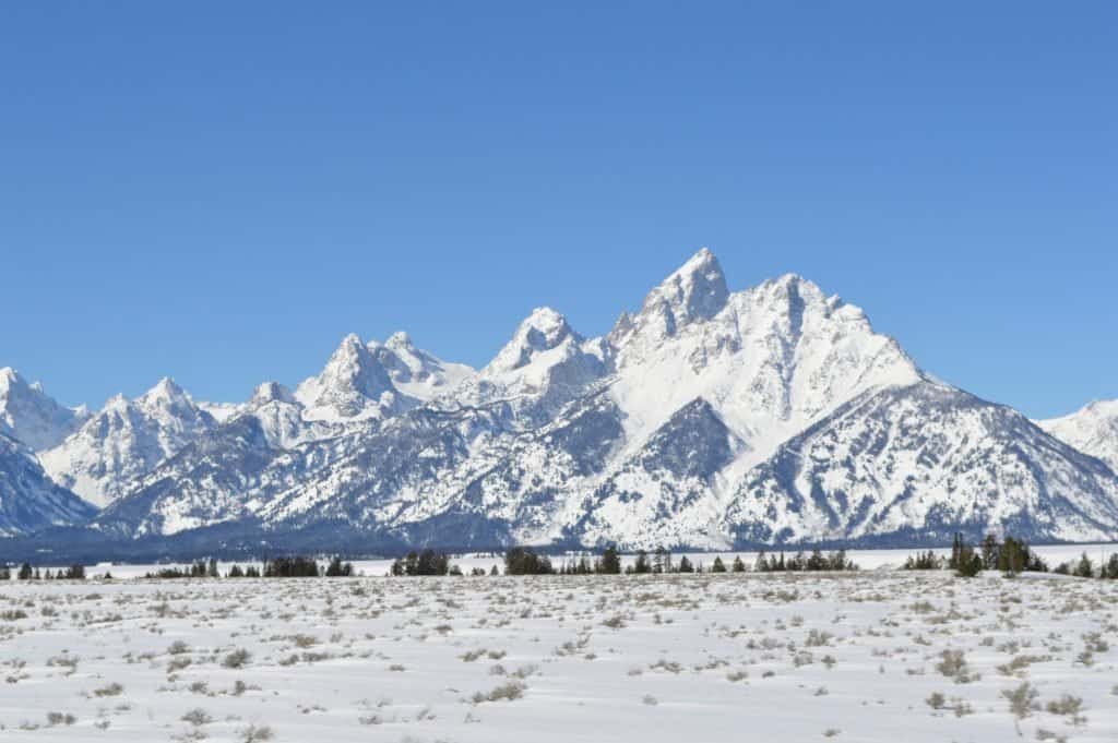  Grand Teton is located in Teton National Park in Wyoming