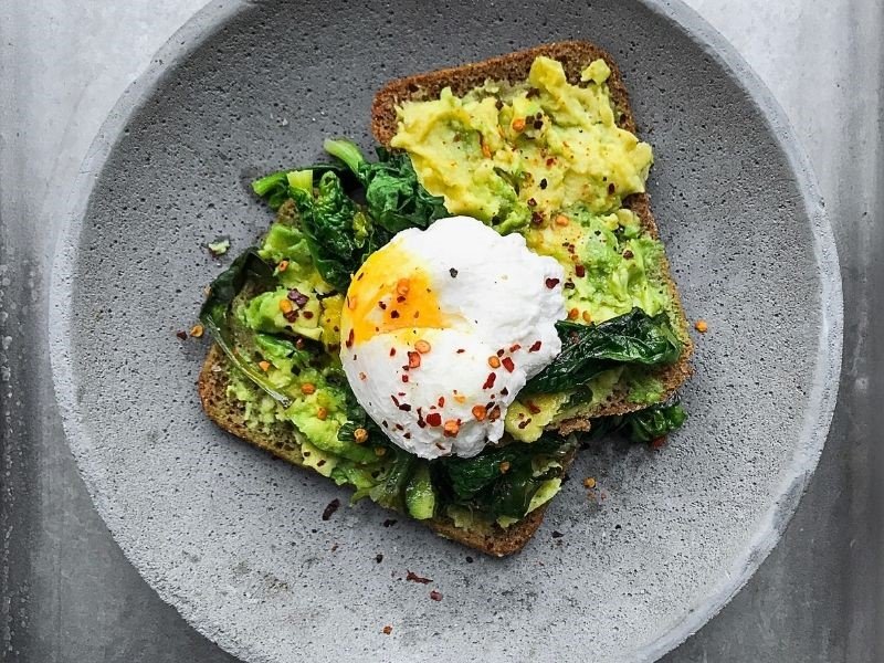 frozen avocado works well for avocado toast 