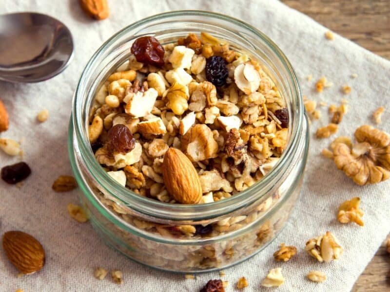 a bowl of seeds and nuts make a wonderful healthy snack
