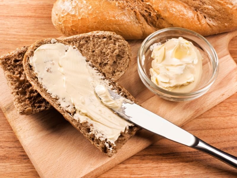 Delicious Honey Butter spread on homemade bread