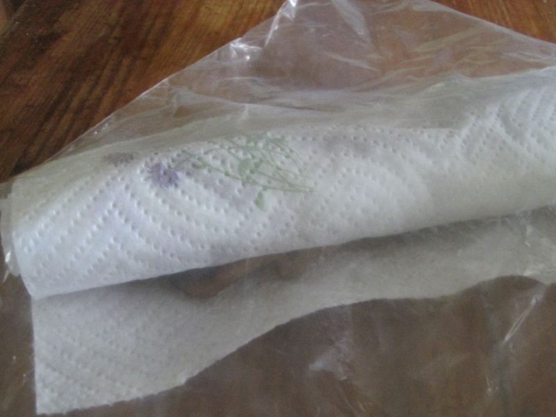 oven cooked bacon in plastic bag