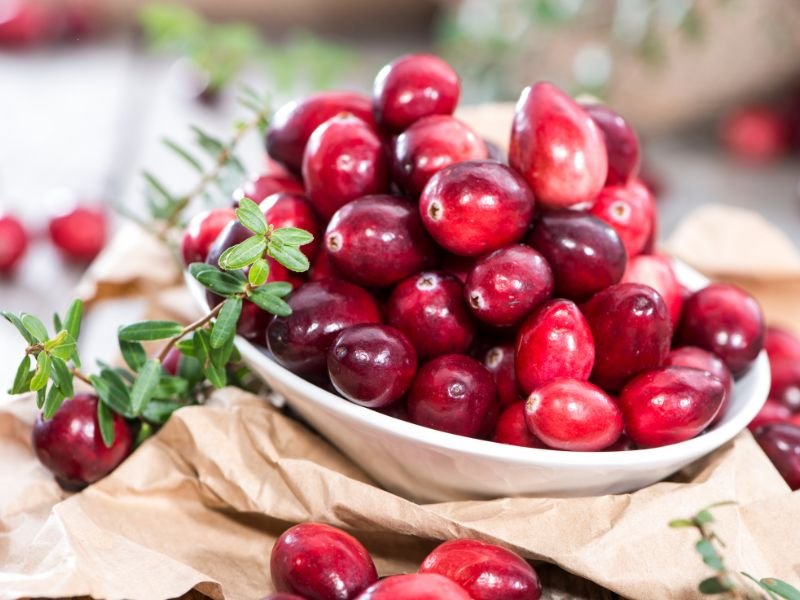 bright and crisp berries