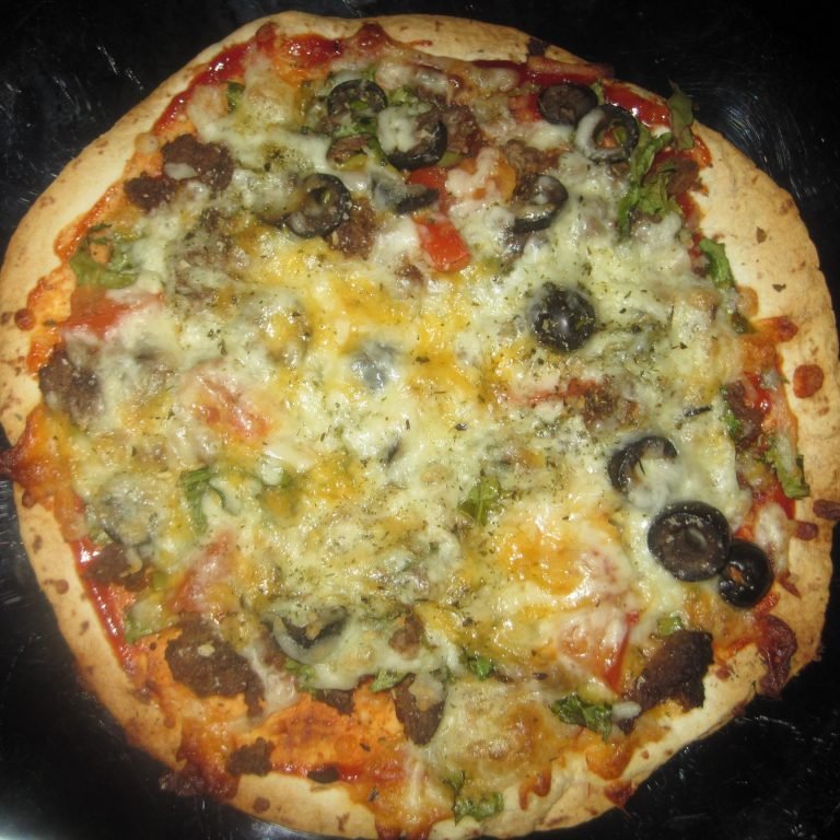 Homemade Tortillas Pizza
