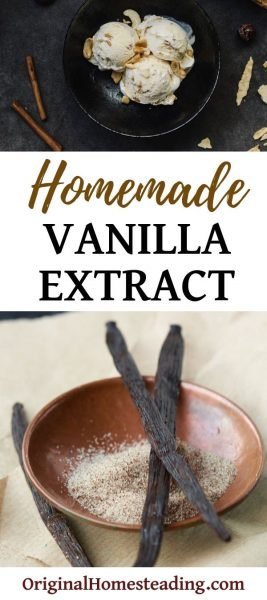 Vanilla Extract is easy to make