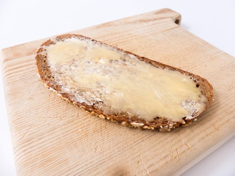 Honey Butter Spread on brown bread