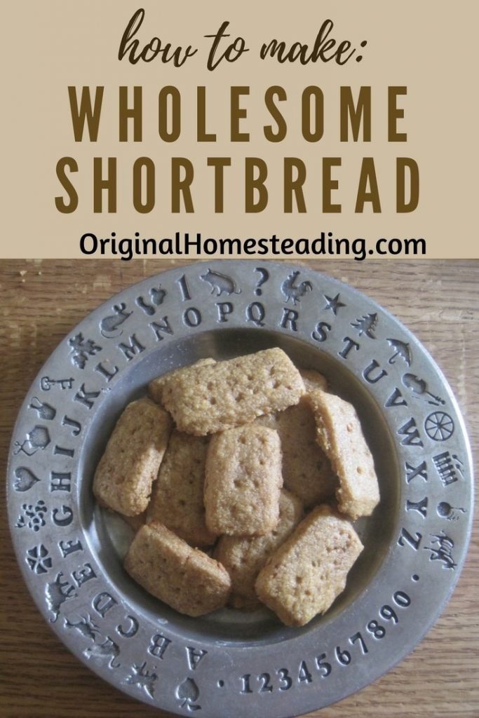How to Make Wholesome Shortbread