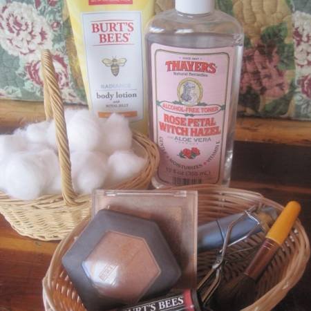 simple products for a natural makeup look