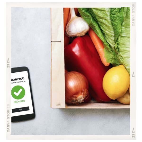 vegetables that are being bought online