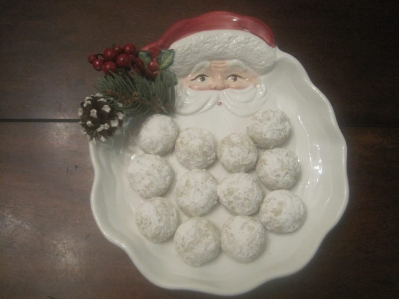 Rustic Santa with Rustic Teacakes Cookies