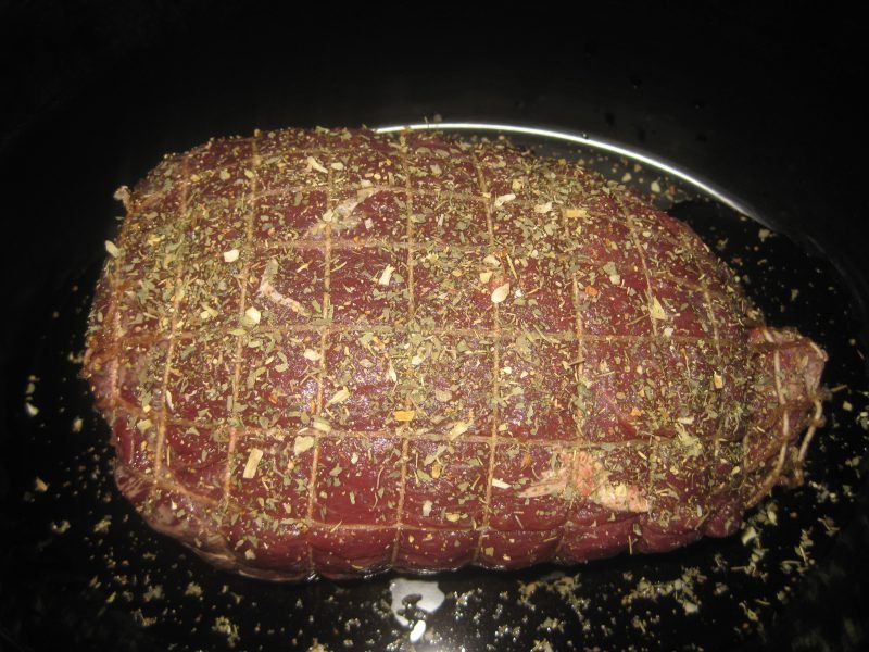 Seasoned Wild Game Roast