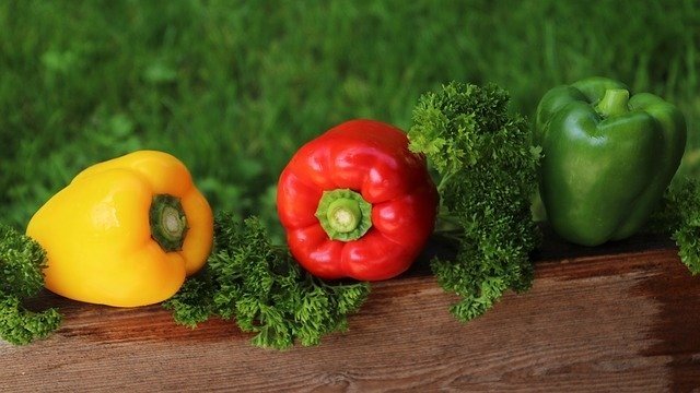 Sweet Peppers and Parsley