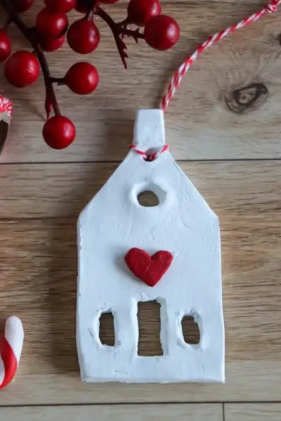 clay farmhouse vintage ornament